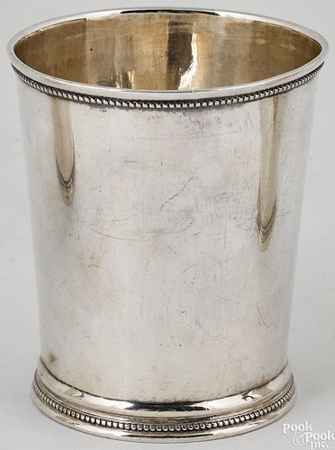 Georgia or South Carolina coin silver julep cup