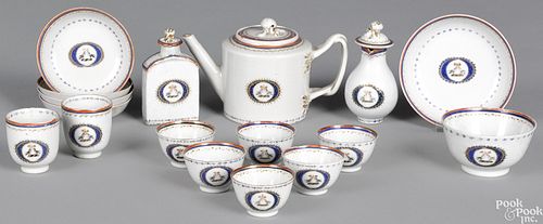 Miniature Chinese export tea service, 19th c.