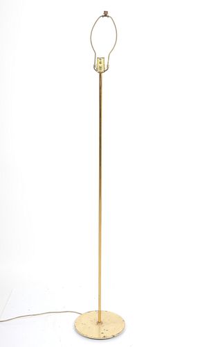 Mid-Century Modern Brass Floor Lamp