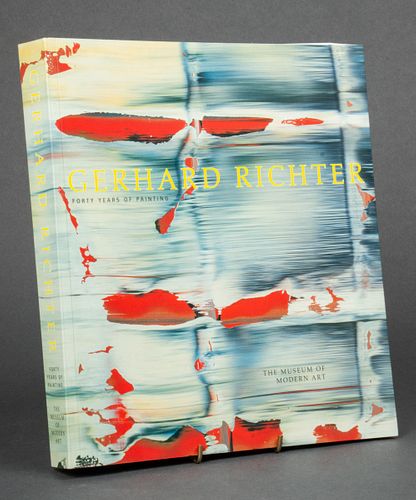 Gerhard Richter MoMA Exhibition Catalog, 2002