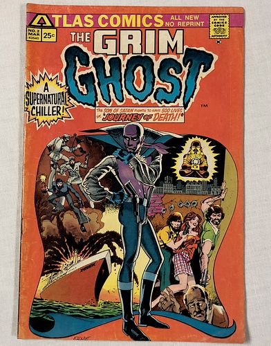 Atlas Comics The Grim Ghost #2