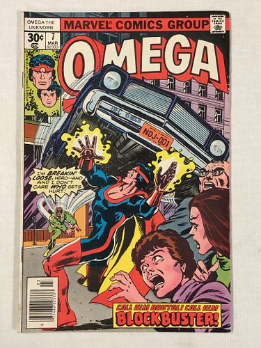 Marvel Omega The Unknown #7