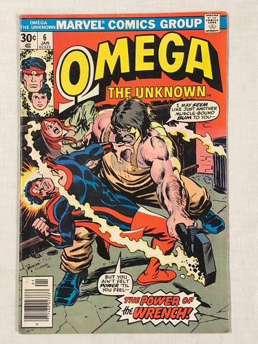 Marvel Omega The Unknown #6