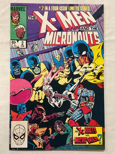Marvel The X Men And The Micronauts #2