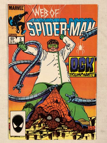Marvel Web Of Spiderman #5