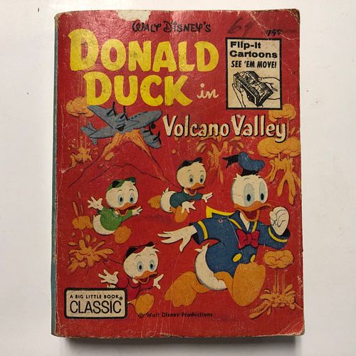 Donald Duck in Volcano Alley, 1973, BIG LITTLE BOOK