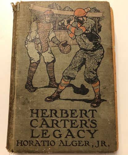 Herbert Carter's Legacy or the Inventor's Son, Alger, hardcover used, 1909