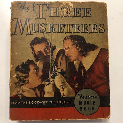 The Three Musketeers, Feature Movie Book, 1935