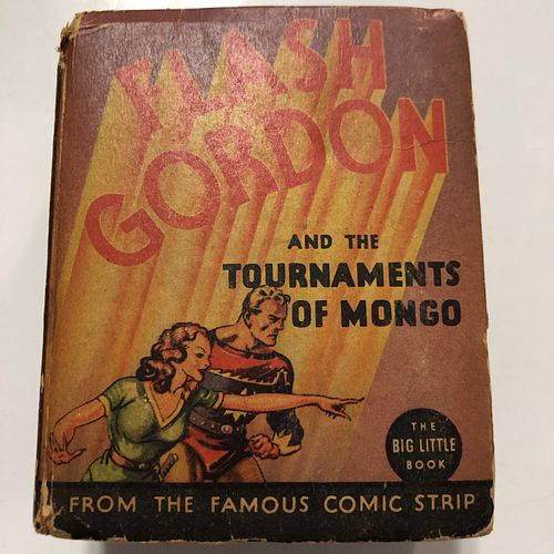 Flash Gordon and the Tournaments of Mongo, by Alex Raymond, Whitman, 1935