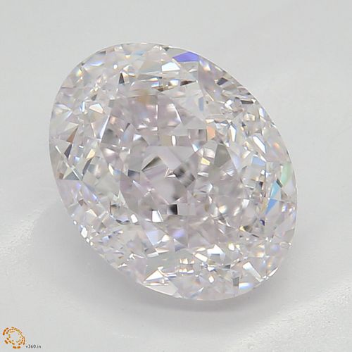 1.53 ct, Lt. Pink/VS1, Oval cut Diamond 