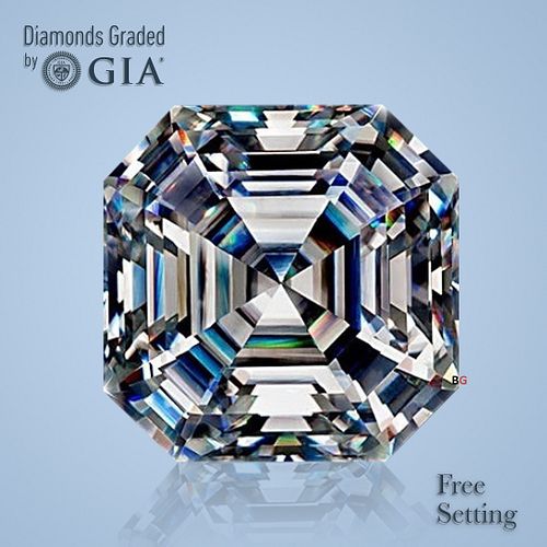 3.01 ct, Color D/FL, Square Emerald cut Diamond 