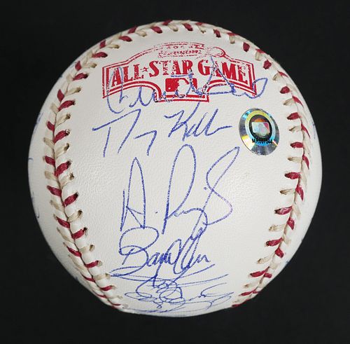 2004 MLB All Star Game Signed Ball