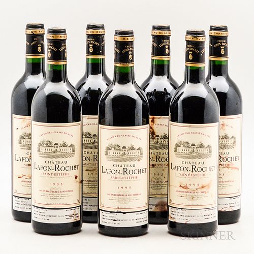 Chateau Lafon Rochet 1995, 7 bottles
