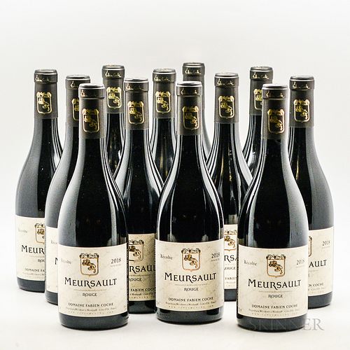 Coche Bizouard Meursault Rouge 2018, 12 bottles (oc)
