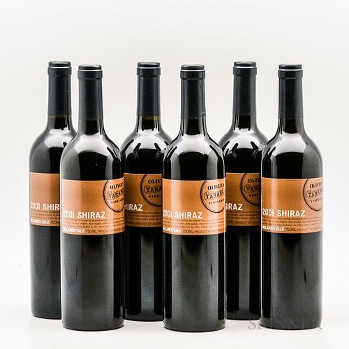 Olivers Taranga Vineyards Shiraz 2001, 6 bottles (oc)