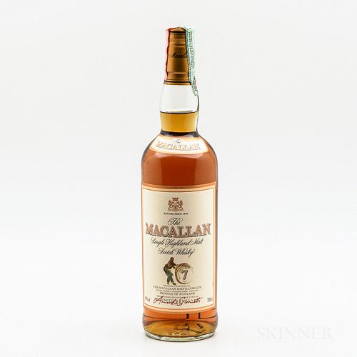 Macallan 7 Years Old, 1 70cl bottle Spirits cannot be shipped. Please see http://bit.ly/sk-spirits for more info.
