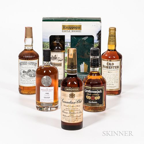 Mixed Whiskey, 1 liter bottle 3 750ml bottles 1 quart bottle 1 4/5 quart bottle Spirits cannot be shipped. Please see http://bit.ly/...
