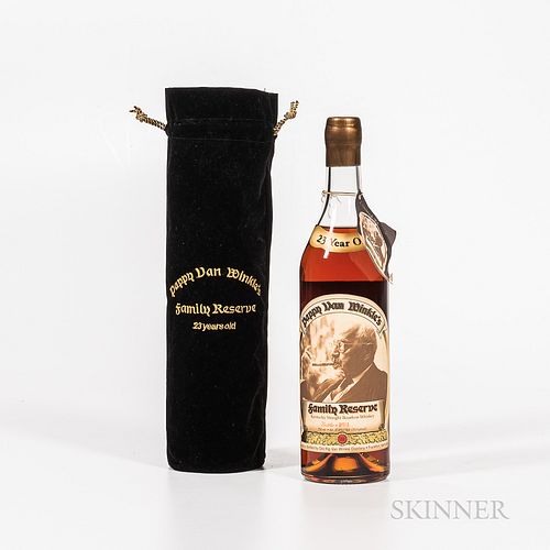 Pappy Van Winkle's Family Reserve 23 Years Old, 1 750ml bottle Spirits cannot be shipped. Please see http://bit.ly/sk-spirits for mo..