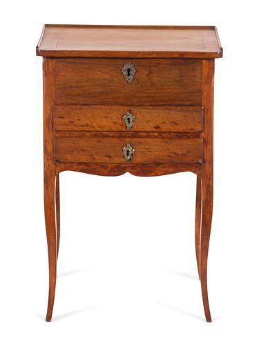 A Louis XV Provincial Style Work Table