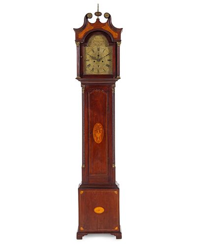 A Scottish George III Mahogany Tall Case Clock