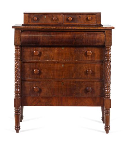 A Classical Mahogany Chest of Drawers