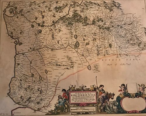 Original Timothy Pont, Blaeu, Joannes Atlas of Scotland