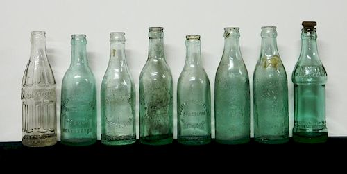 Soda - 8 bottles, mostly from Ohio