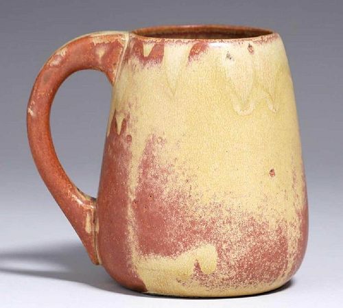 Chauncey R. Thomas Drip Glaze Mug c1906