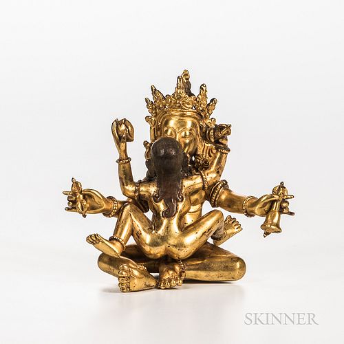 Gilt-copper Alloy Figure of Sitasamvara