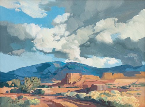 Laurence Philip Sisson 
(American, 1928-2015)
Untitled Landscape