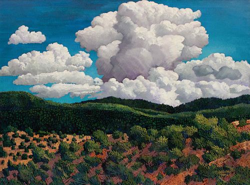 Donna Clair
(American, b. 1939)
Thunderspirits of Taos, 1993