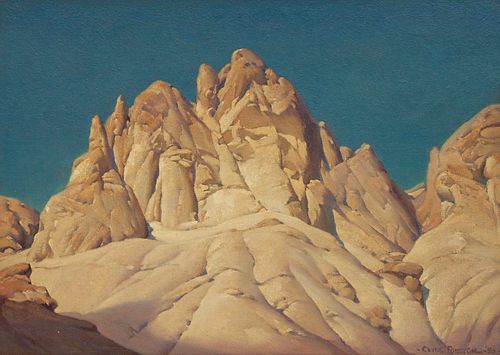 Clyde Forsythe
(American, 1885-1962)
Golden Canyon, Death Valley, 1950