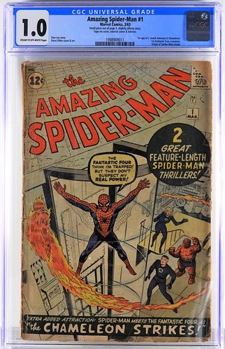 Marvel Comics Amazing Spider-Man #1 CGC 1.0