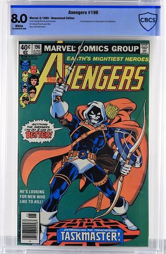 Marvel Comics Avengers #196 CBCS 8.0