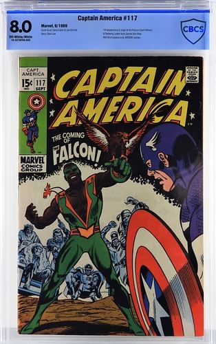 Marvel Comics Captain America #117 CBCS 8.0