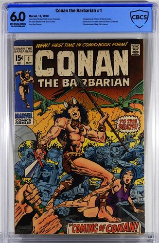 Marvel Comics Conan the Barbarian #1 CBCS 6.0