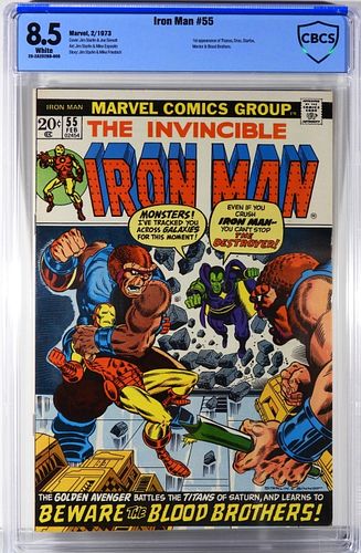 Marvel Comics Iron Man #55 CBCS 8.5