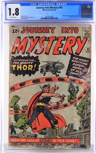 Marvel Comics Journey Into Mystery #83 CGC 1.8