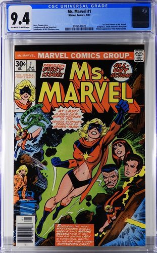 Marvel Comics Ms. Marvel #1 CGC 9.4