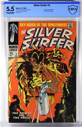 Marvel Comics Silver Surfer #3 CBCS 5.5