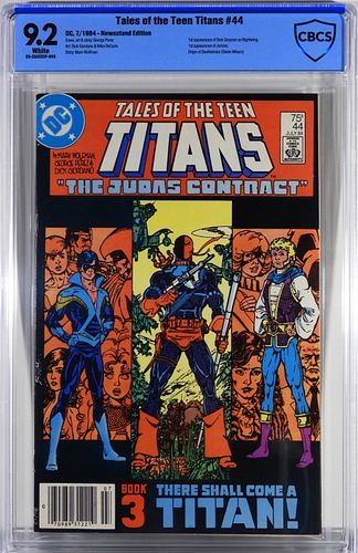 DC Comics Tales of the Teen Titans #44 CBCS 9.2