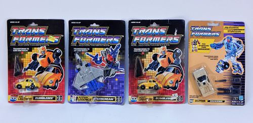 4PC Transformers G1 Classic Legends MOSC Group