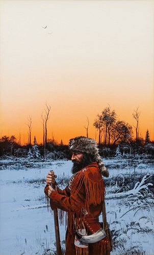 John Paul Strain 
(American, b. 1955)
The Trapper, 1986