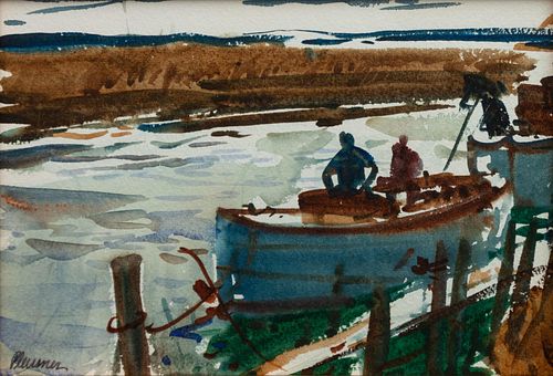 Ogden Pleissner
(American, 1905 - 1983)
Fishing Boat