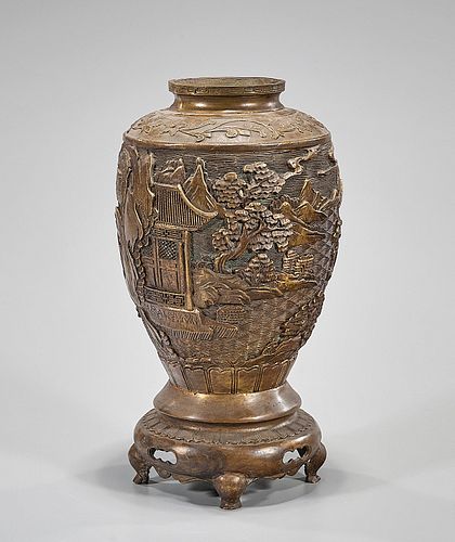 Chinese Metal Vase
