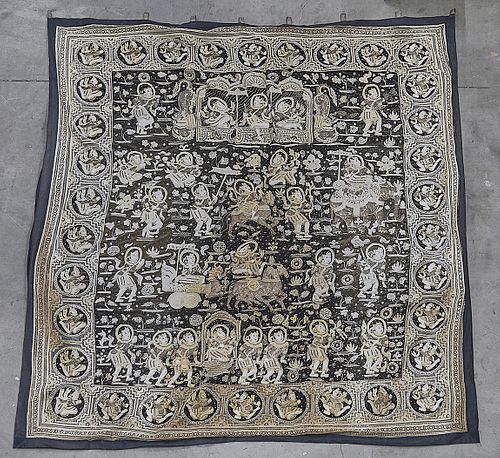 Large Southeast Asian Tapestry