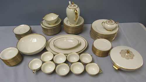 Lot Of Rosenthal "Aida" Gold Trim Porcelain.