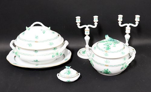 Herend Porcelain Grouping
