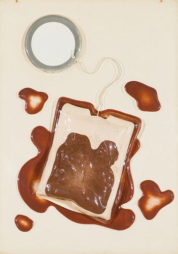 Claes Oldenburg Tea Bag, from 4 on Plexiglas (Axsom & Platzker 36), 1965-6