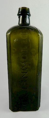 Medicine square bottle - Dr. Townsend's